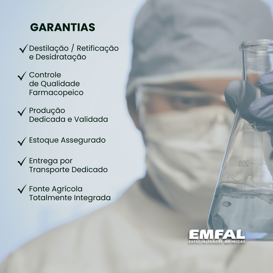 Álcool etílico - EMFAL - Magistral Guide